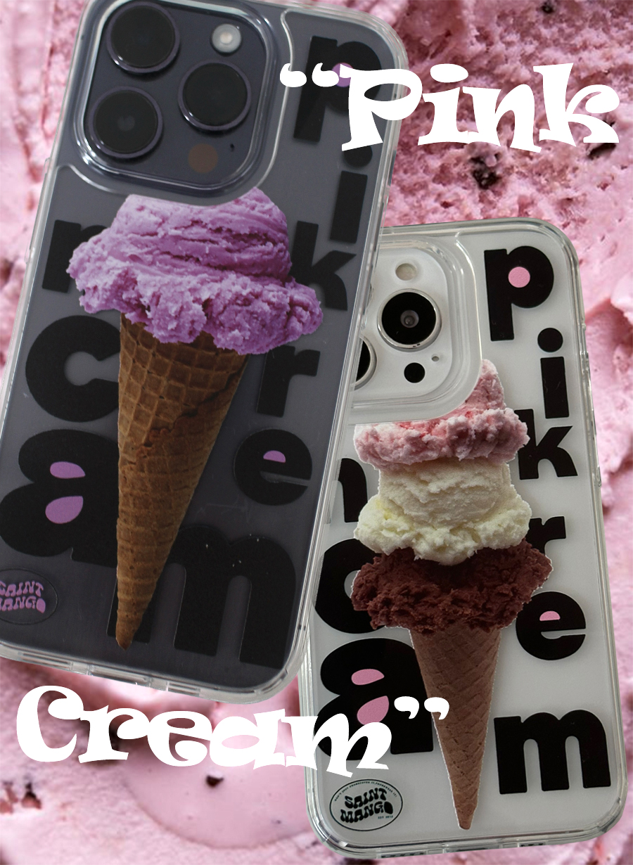 [세인트망고 ]Pink Cream PHONE WEAR(2 design)