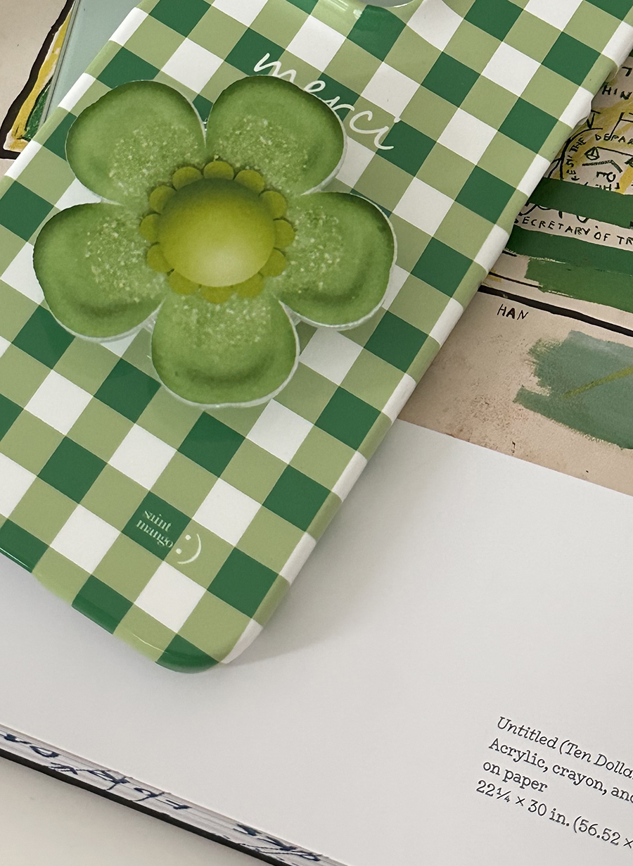 [all saintmango made]에폭시 팝업 Lime Flower POPUP